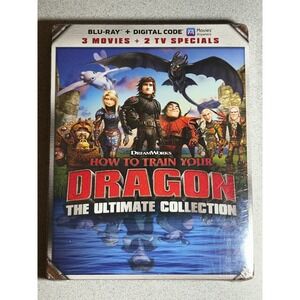 How to Train Your Dragon Ultimate Collection Blu-ray Jay Baruchel NEW